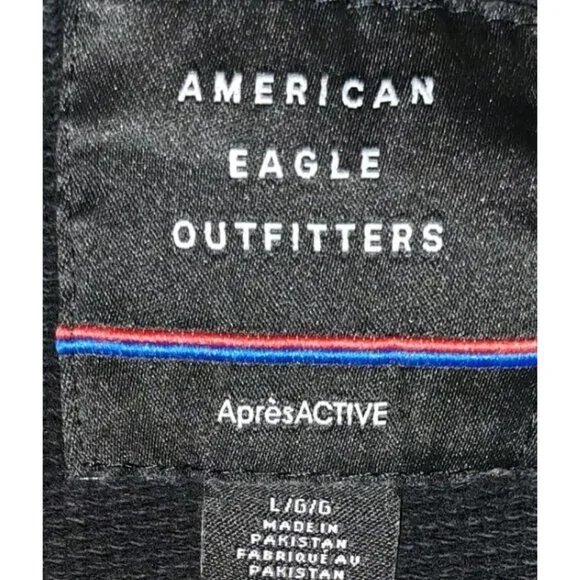 American Eagle Women's Large Black  Sweatshirt - Picture 3 of 5